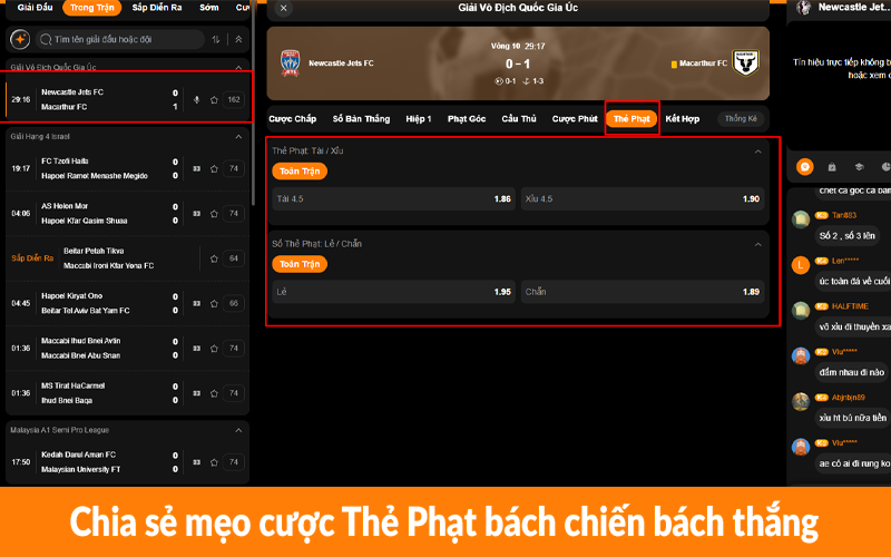 Chia sẻ mẹo cược Thẻ Phạt bách chiến bách thắng Chia sẻ mẹo cược Thẻ Phạt bách chiến bách thắng