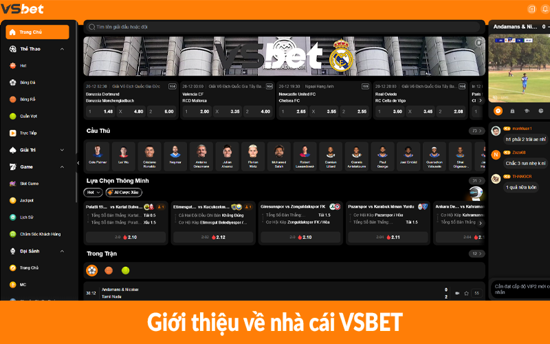 Giới thiệu về nhà cái VSBET
