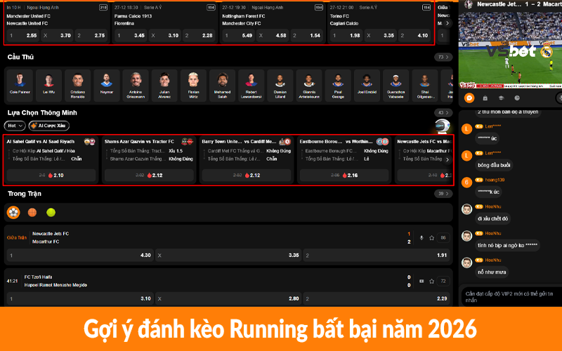 Gợi ý đánh kèo Running bất bại năm 2026 Gợi ý đánh kèo Running bất bại năm 2026