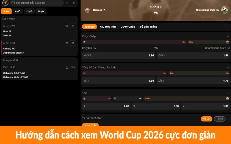 Hướng dẫn cách xem World Cup 2026 cực đơn giản Hướng dẫn cách xem World Cup 2026 cực đơn giản